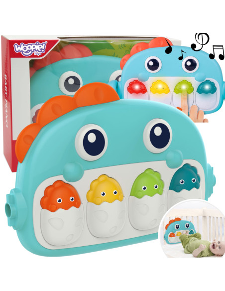 WOOPIE BABY Dino Pianino dla Niemowląt 0+