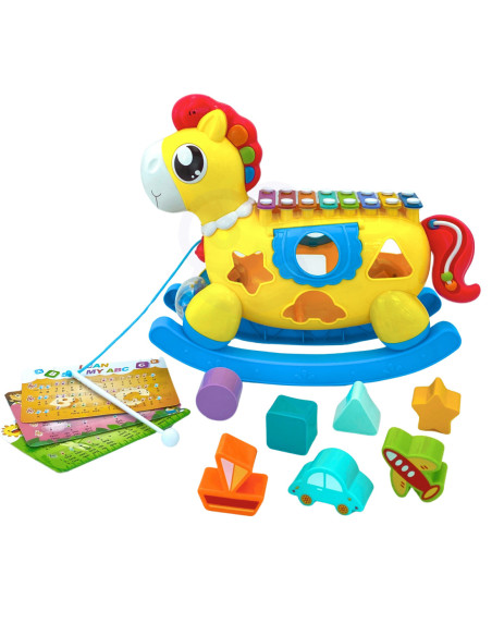 WOOPIE BABY Konik Interaktywny Cymbałki 8w1