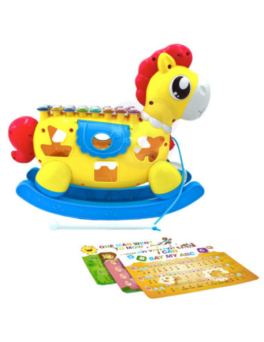 WOOPIE BABY Konik Interaktywny Cymbałki 8w1