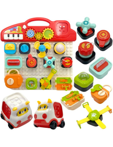 WOOPIE BABY Kolorowy Panel Aktywności Tablica Manipulacyjna