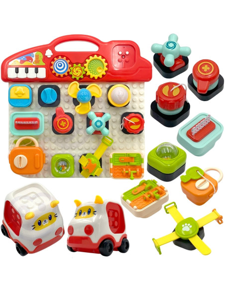 WOOPIE BABY Kolorowy Panel Aktywności Tablica Manipulacyjna