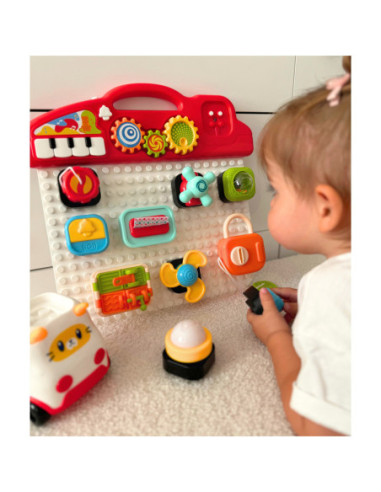 WOOPIE BABY Kolorowy Panel Aktywności Tablica Manipulacyjna