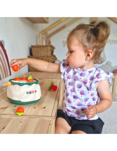 WOOPIE BABY Kosz Kwiatów Sorter Układanka Edukacyjna Nawlekanka