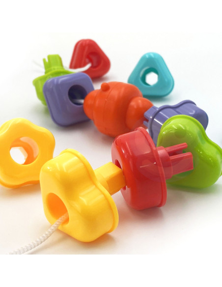 WOOPIE BABY Kosz Kwiatów Sorter Układanka Edukacyjna Nawlekanka