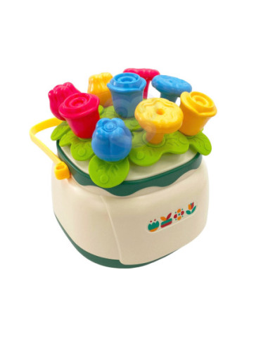 WOOPIE BABY Kosz Kwiatów Sorter Układanka Edukacyjna Nawlekanka