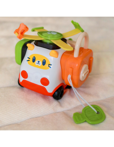 Woopie Baby Samochód Kotek Konstrukcyjny Manipulacyjny