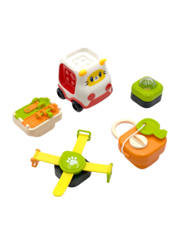 Woopie Baby Samochód Kotek Konstrukcyjny Manipulacyjny