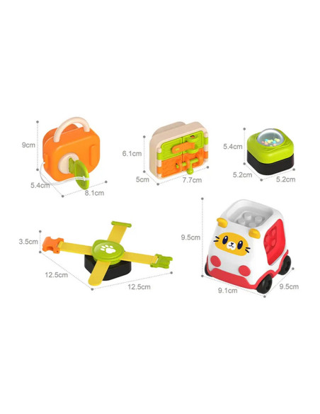 Woopie Baby Samochód Kotek Konstrukcyjny Manipulacyjny