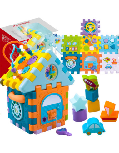 WOOPIE BABY Domek Aktywności 9w1 - 18m+