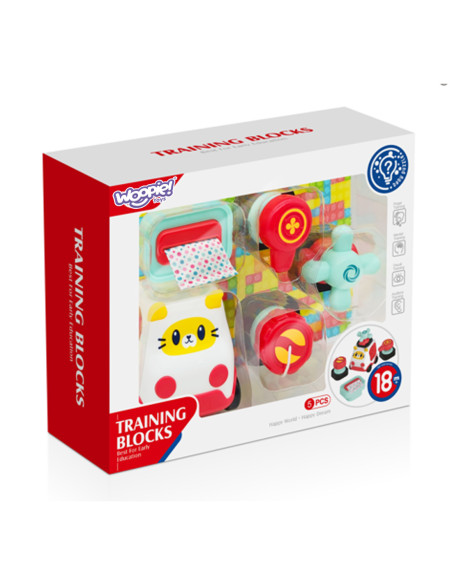 Woopie Baby Samochód Kotek Konstrukcyjny Manipulacyjny