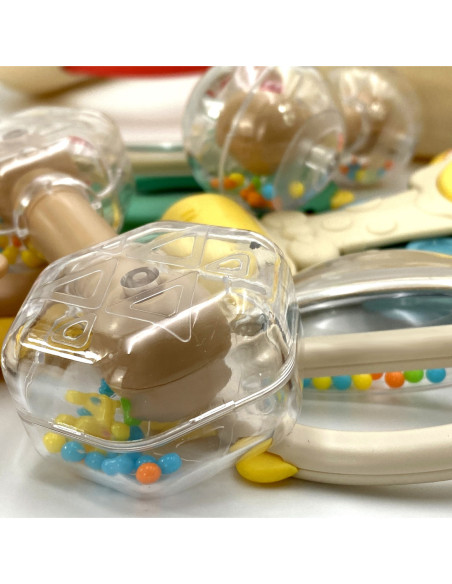 WOOPIE BABY Zestaw Miękkich Grzechotek z Pudełkiem 14 szt. 0m+