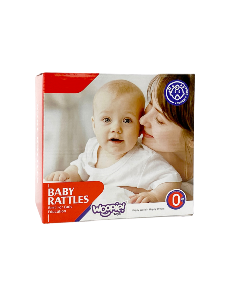 WOOPIE BABY Zestaw Miękkich Grzechotek z Pudełkiem 14 szt. 0m+