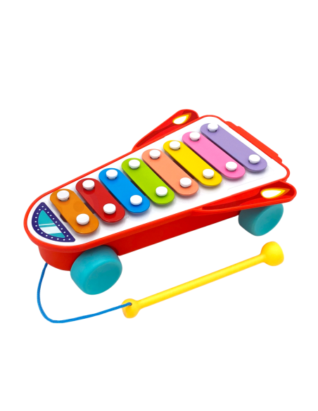 WOOPIE BABY Cymbałki Rakieta Kosmiczna Niebieska 18m+