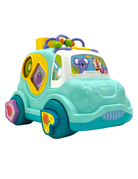 WOOPIE BABY Samochodzik Muzyczny Sorter Niebieski