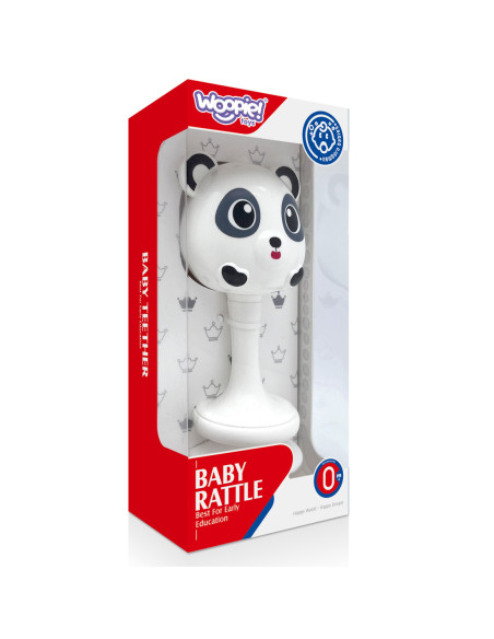 WOOPIE BABY Grzechotka Biało-Czarna Panda 0m+