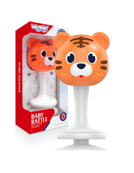 WOOPIE BABY Grzechotka Pomarańczowy Tygrysek 0m+