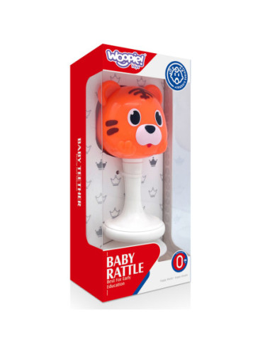 WOOPIE BABY Grzechotka Pomarańczowy Tygrysek 0m+