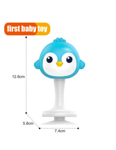 WOOPIE BABY Grzechotka Niebieski Pisklaczek 0m+