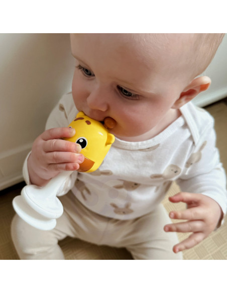 WOOPIE BABY Grzechotka Żółta Żyrafa 0m+