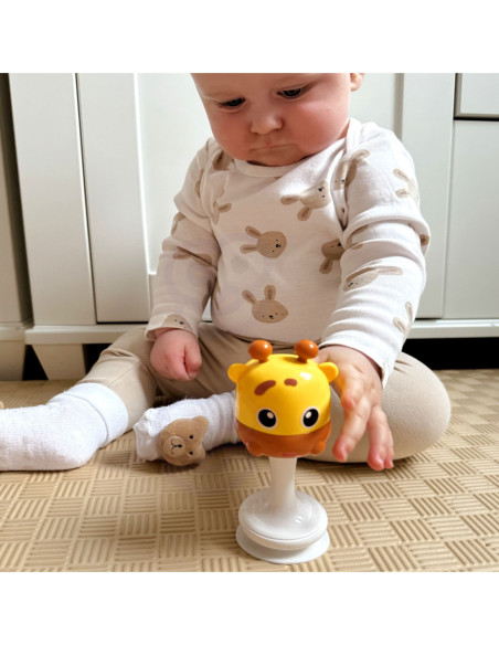 WOOPIE BABY Grzechotka Żółta Żyrafa 0m+