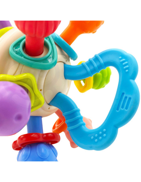 WOOPIE BABY Kolorowa Grzechotka w Kształcie Piłki 0m+