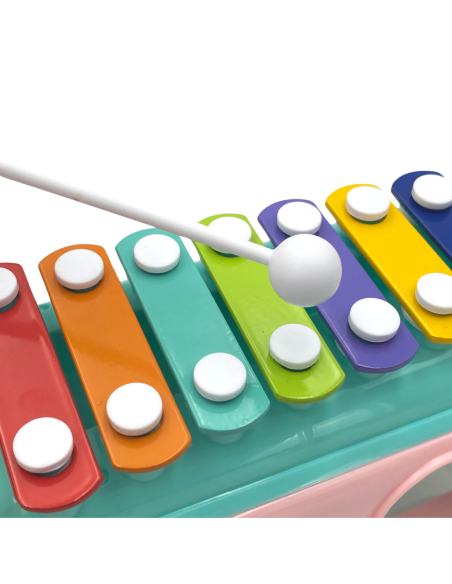 WOOPIE BABY Samochodzik Muzyczny Sorter z Cymbałkami Zielony