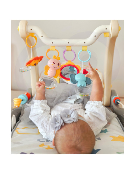 WOOPIE BABY Mata z Pałąkiem Pchacz 2w1 Pianinko