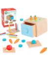 WOOPIE GREEN Drewniana Szuflada Edukacyjna Sorter Montessori
