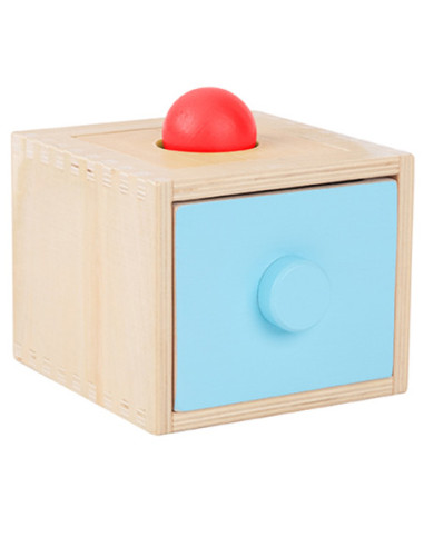 WOOPIE GREEN Drewniana Szuflada Edukacyjna Sorter Montessori