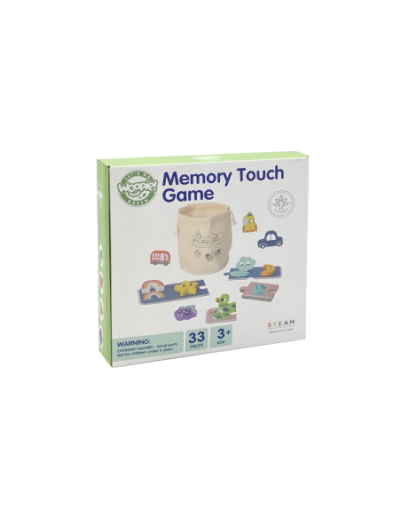 WOOPIE GREEN Układanka Sensoryczna Memory Kształty FSC