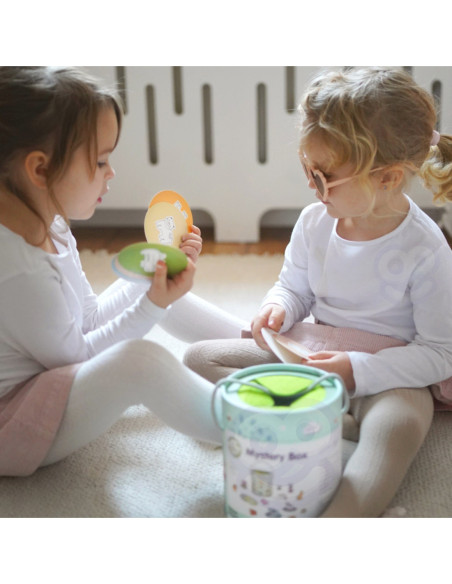 WOOPIE GREEN Tajemnicze Pudełko Dotknij i Dopasuj FSC