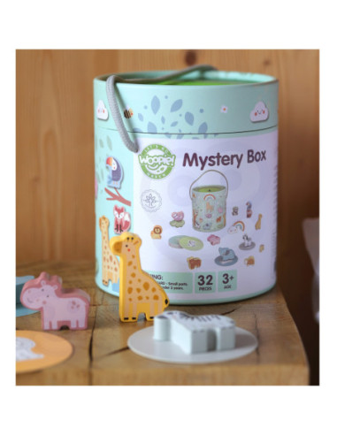 WOOPIE GREEN Tajemnicze Pudełko Dotknij i Dopasuj FSC