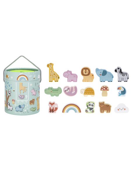 WOOPIE GREEN Tajemnicze Pudełko Dotknij i Dopasuj FSC