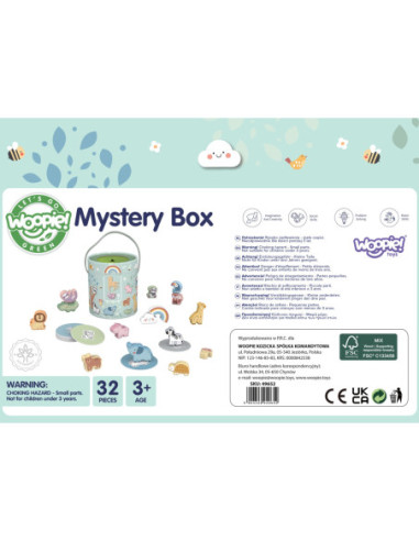 WOOPIE GREEN Tajemnicze Pudełko Dotknij i Dopasuj FSC