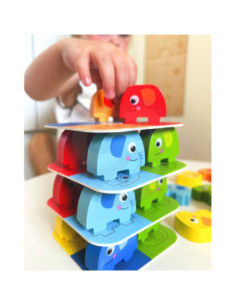 WOOPIE GREEN Słonik na Słoniku Gra Zręcznościowa FSC 2