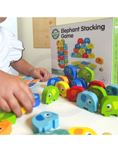 WOOPIE GREEN Słonik na Słoniku Gra Zręcznościowa FSC