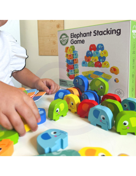 WOOPIE GREEN Słonik na Słoniku Gra Zręcznościowa FSC