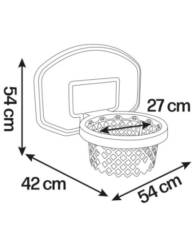 SMOBY Kosz do Koszykówki