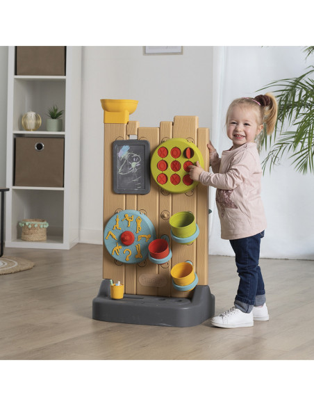 SMOBY Ścianka Aktywności Dwustronna - Tablica Manipulacyjna Montessori