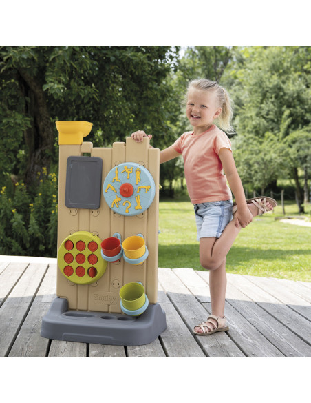 SMOBY Ścianka Aktywności Dwustronna - Tablica Manipulacyjna Montessori