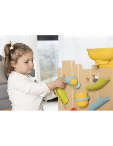 SMOBY Ścianka Aktywności Dwustronna - Tablica Manipulacyjna Montessori