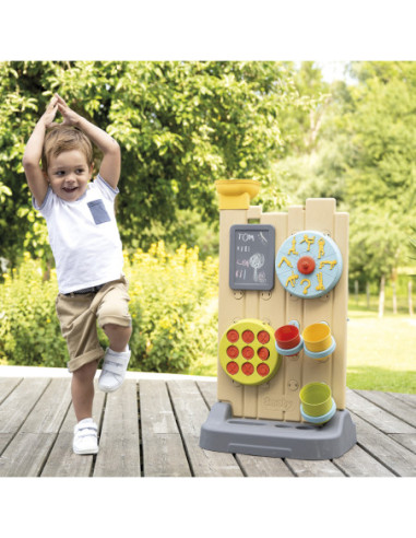 SMOBY Ścianka Aktywności Dwustronna - Tablica Manipulacyjna Montessori