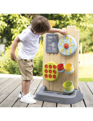 SMOBY Ścianka Aktywności Dwustronna - Tablica Manipulacyjna Montessori