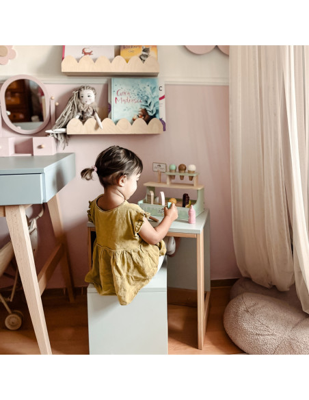 TOOKY TOY Stragan z Lodami Lodziarnia Drewniana