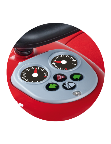 BIG Bobby Car Next 2.0 Czerwony Światła LED