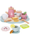 TOOKY TOY Popołudniowa Herbatka Drewniany Zestaw Serwis