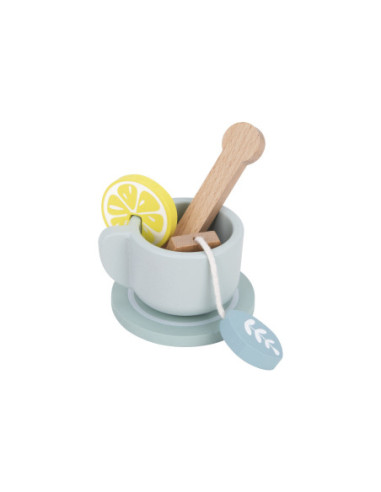 TOOKY TOY Popołudniowa Herbatka Drewniany Zestaw Serwis