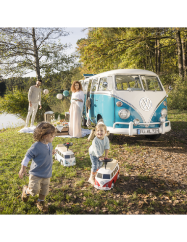 BIG Baby VW T1 Niebieski  Jeździk Volkswagen Van