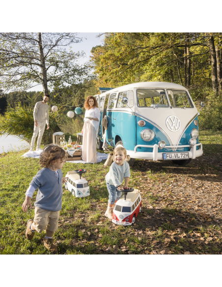 BIG Baby VW T1 Niebieski  Jeździk Volkswagen Van