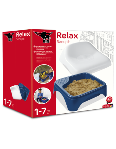 BIG Piaskownica ze Przykryciem 2w1